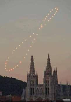 Analema Solar sobre catedral